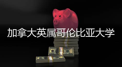 加拿大英属哥伦比亚大学世界排名第几?